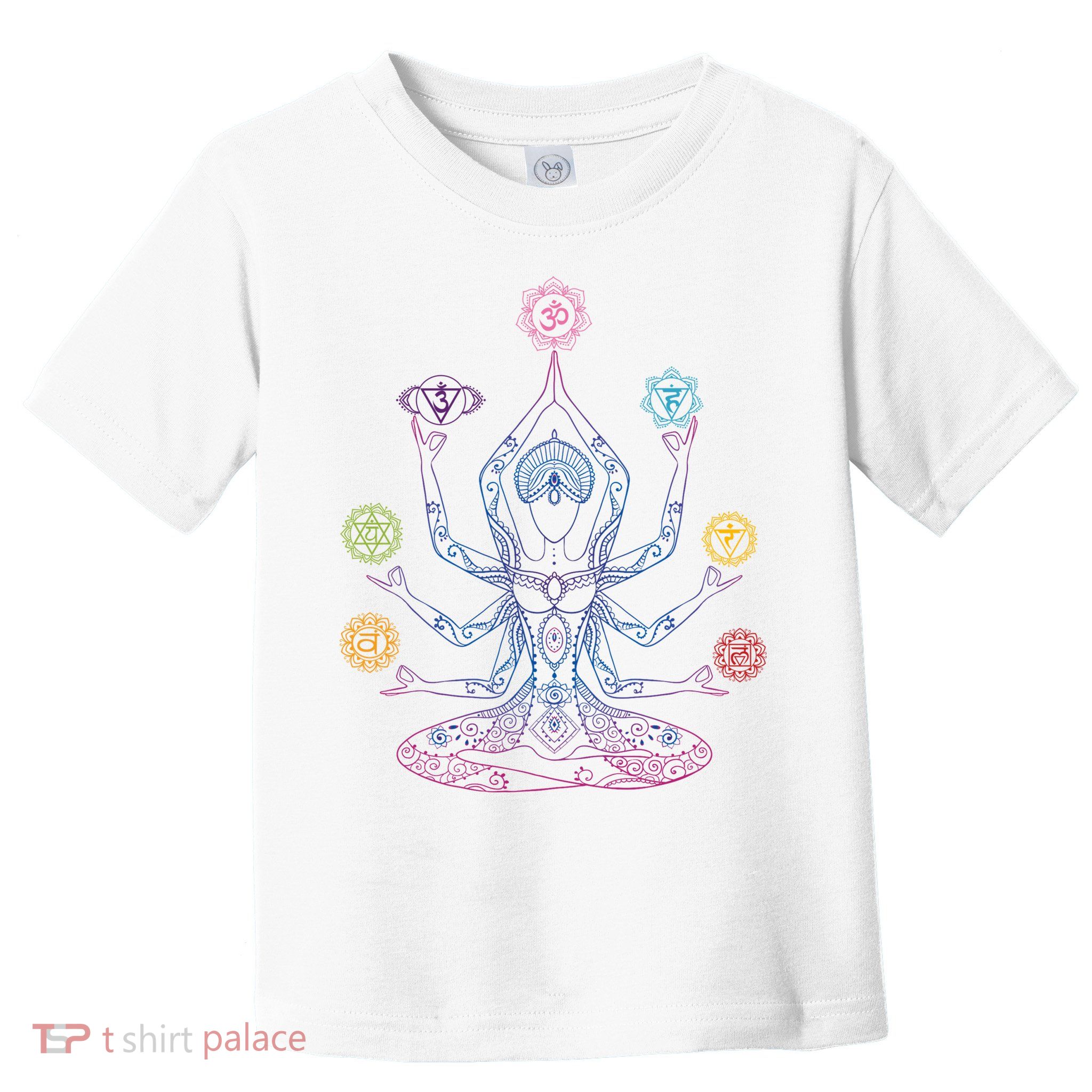 Yoga Namaste Graphic Design Toddler T-Shirt