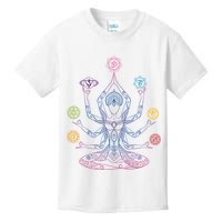 Yoga Namaste Graphic Design Kids T-Shirt