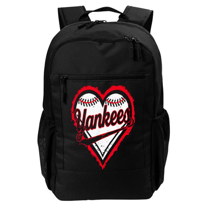 Y.A.N.K.E.E.S Name Hearts Style Classic Daily Commute Backpack