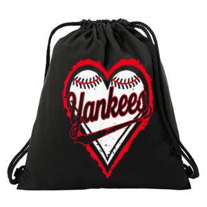 Y.A.N.K.E.E.S Name Hearts Style Classic Drawstring Bag