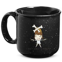Yoshitomo Nara I Dont Want To Grow Up Painting 15oz Campfire Ceramic Mug