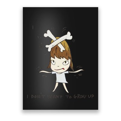Yoshitomo Nara I Dont Want To Grow Up Painting Poster
