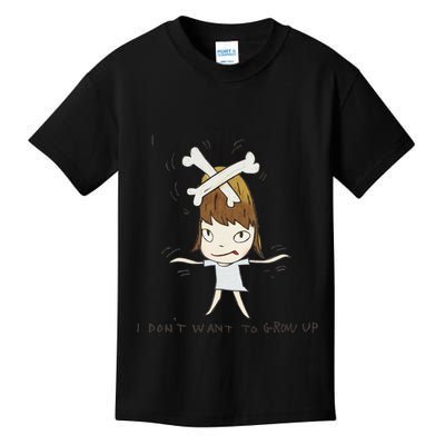 Yoshitomo Nara I Dont Want To Grow Up Painting Kids T-Shirt