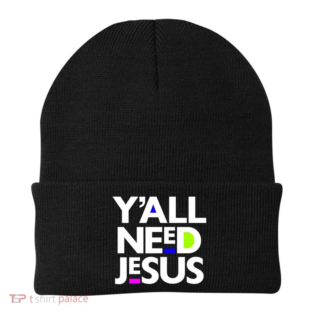 Ya'll Need Jesus Funny Easter Family Mom Dad Gift Beanie