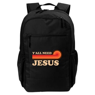 Y'all Need Jesus Retro Backpack