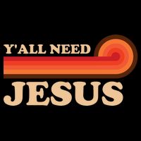 Y'all Need Jesus Retro 7-Panel Snapback Hat