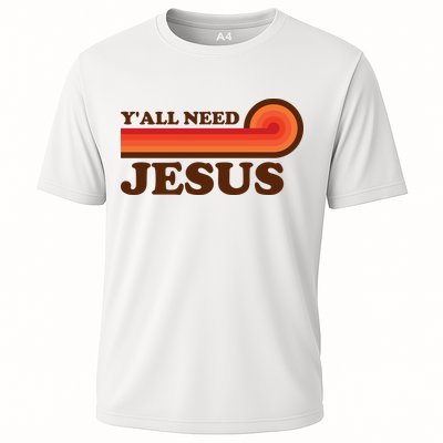 Y'all Need Jesus Retro Performance Shirt