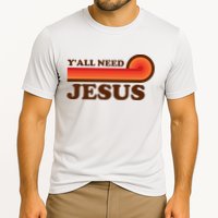 Y'all Need Jesus Retro Cooling Performance Crew T-Shirt