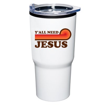 Y'all Need Jesus Retro Tumbler