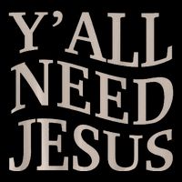 Yall Need Jesus Funny Christian Teen Girl Blessed Mama God Drawstring Bag