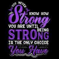 You Never Know How Strong You Are Until Being Strong Is The Only Choice You Have Wool Snapback Cap
