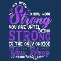 You Never Know How Strong You Are Until Being Strong Is The Only Choice You Have Drawstring Bag