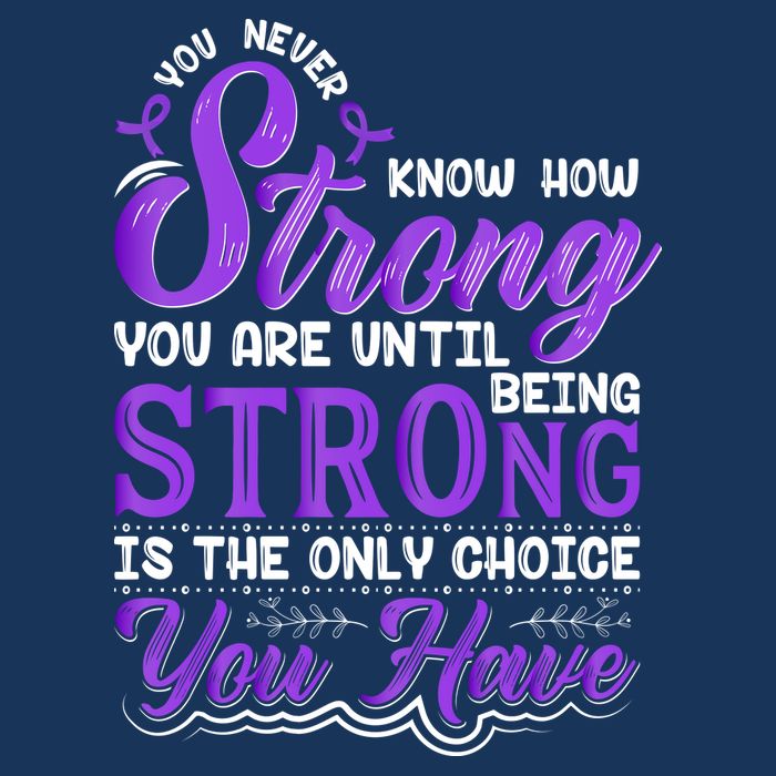 You Never Know How Strong You Are Until Being Strong Is The Only Choice You Have Drawstring Bag