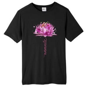 Yoga Namaste Lotus Flower Yoga Water Lily Yoga Tall Fusion ChromaSoft Performance T-Shirt