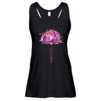 Yoga Namaste Lotus Flower Yoga WaterLily Yoga Ladies Essential Flowy Tank