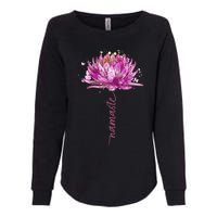 Yoga Namaste Lotus Flower Yoga WaterLily Yoga Womens California Wash Sweatshirt