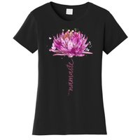 Yoga Namaste Lotus Flower Yoga WaterLily Yoga Women's T-Shirt