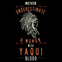Yaqui Native Mexican Indian Woman Never Underestimate Toddler T-Shirt