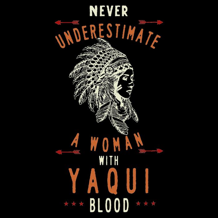 Yaqui Native Mexican Indian Woman Never Underestimate Toddler T-Shirt