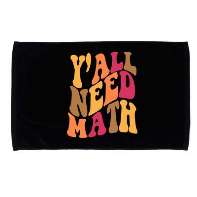 Yall Need Math Funny Teacher Gift Microfiber Hand Towel