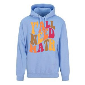 Yall Need Math Funny Teacher Gift Unisex Surf Hoodie