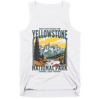 Yellowstone National Park Vintage Hiking Tank Top