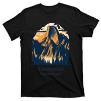 Yosemite National Park California Half Dome Landscape T-Shirt