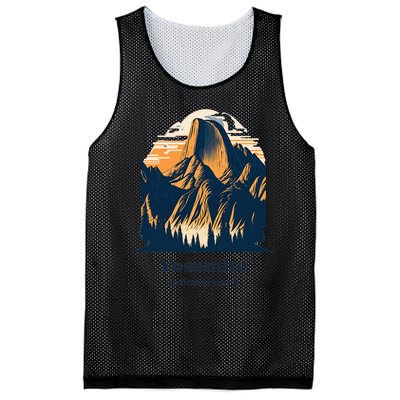 Yosemite National Park California Half Dome Landscape Mesh Reversible Basketball Jersey Tank