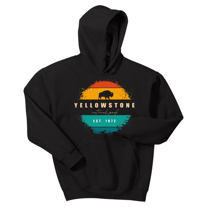 Yellowstone National Park Kids Hoodie