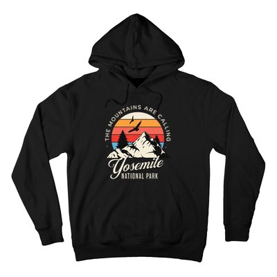 Yosemite National Park Camping Hiking Family Vacation Hoodie