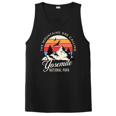 Yosemite National Park Camping Hiking Family Vacation PosiCharge Competitor Tank