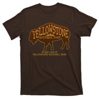 Yellowstone National Park EST 1872 Buffalo Logo T-Shirt