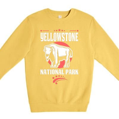 Yellowstone National Park Premium Crewneck Sweatshirt