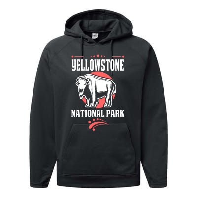 Yellowstone National Park Performance Fleece Hoodie