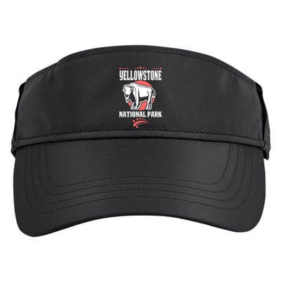 Yellowstone National Park Adult Drive Performance Visor