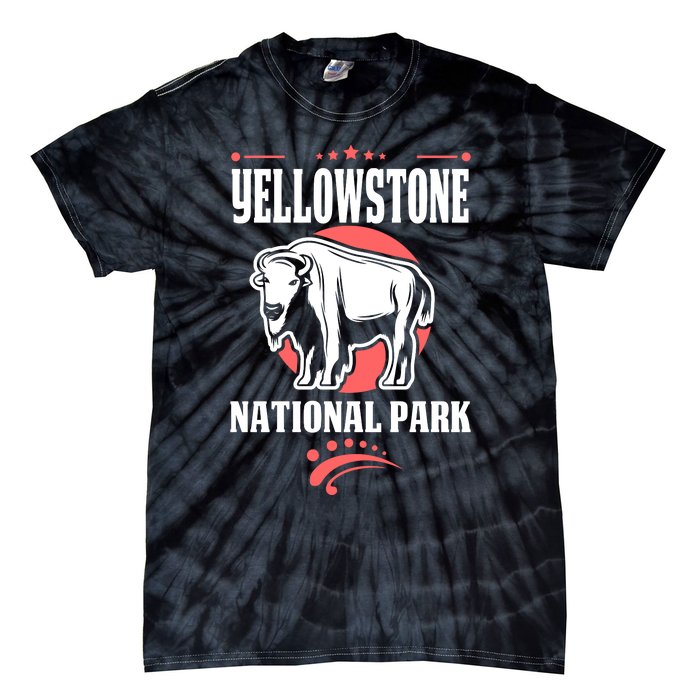 Yellowstone National Park Tie-Dye T-Shirt