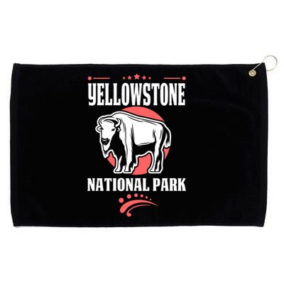 Yellowstone National Park Grommeted Golf Towel