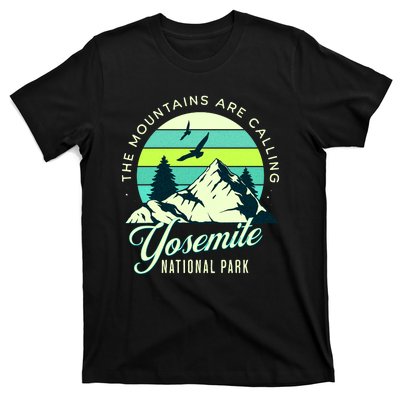 Yosemite National Park Camping Hiking Family Vacation T-Shirt