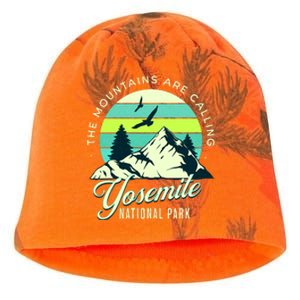 Yosemite National Park Camping Hiking Family Vacation Kati - Camo Knit Beanie