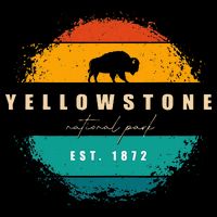 Yellowstone National Park Cooling Performance Crew T-Shirt