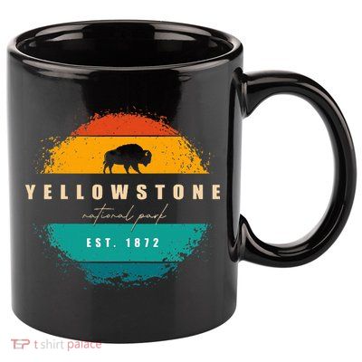 Yellowstone National Park 11oz C Handle Ceramic Mug
