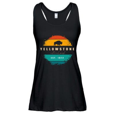 Yellowstone National Park Ladies Essential Flowy Tank