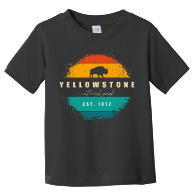 Yellowstone National Park Toddler T-Shirt