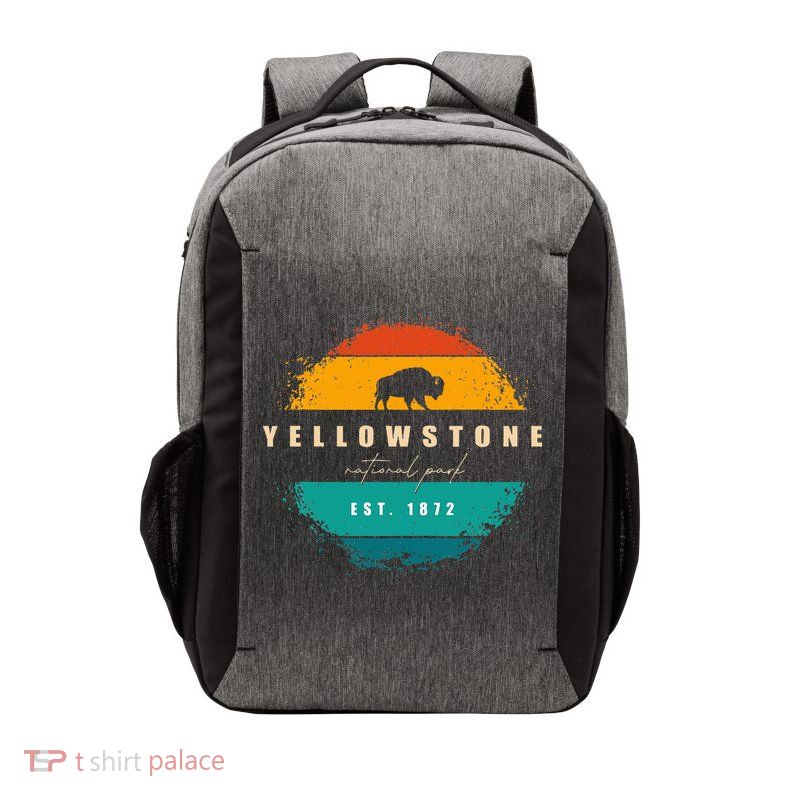 Yellowstone National Park Vector Backpack