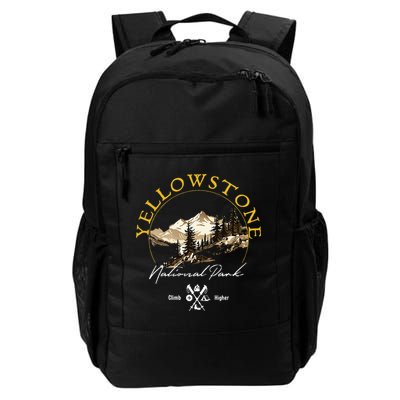 Yellowstone National Park Retro Vintage Apparel Souvenir Backpack