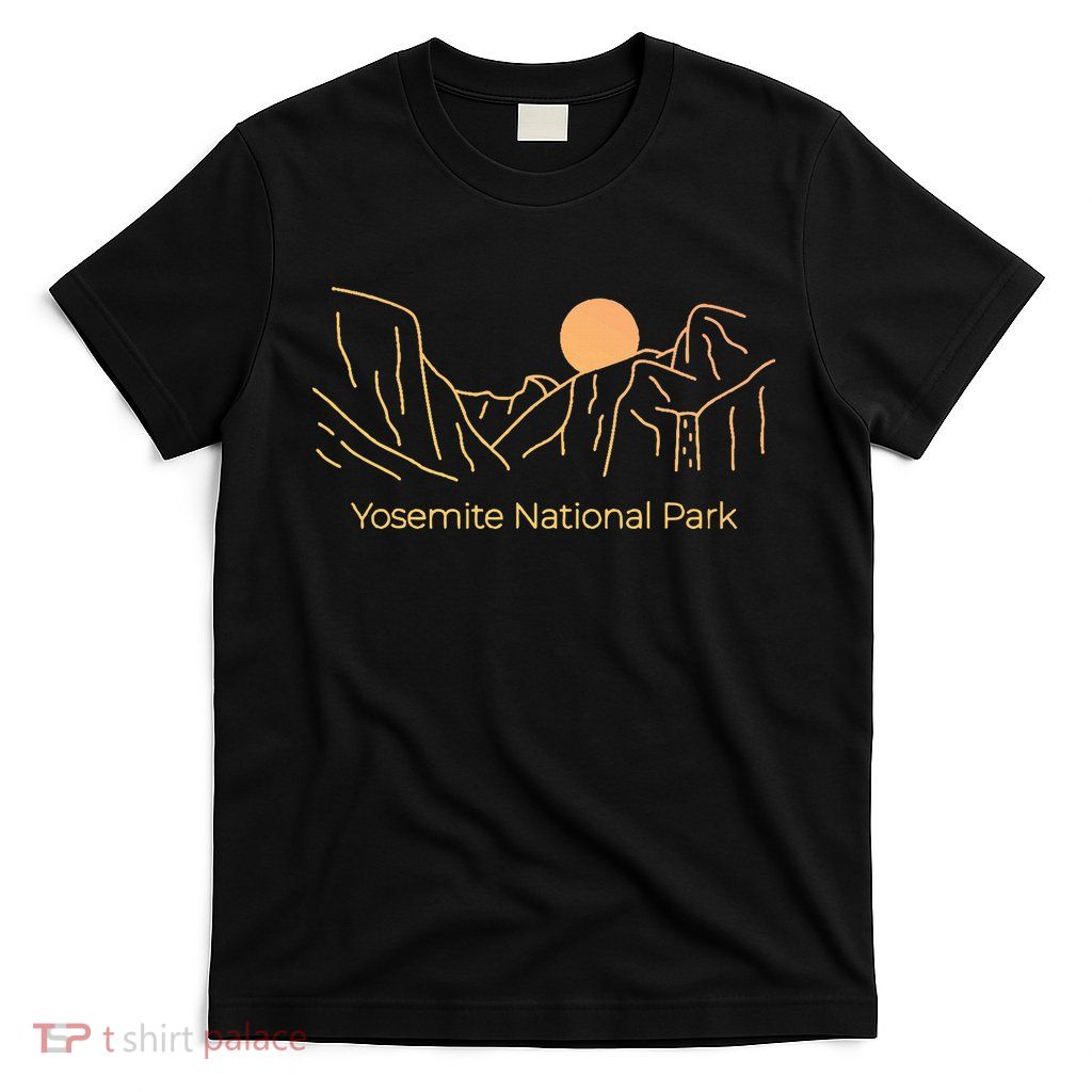 Yosemite National Park Skyline T-Shirt