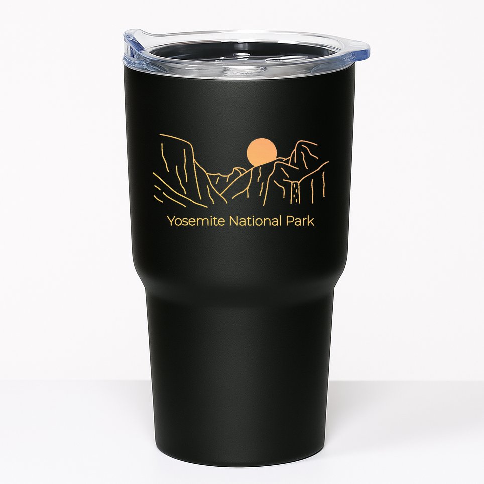 Yosemite National Park Skyline Tumbler