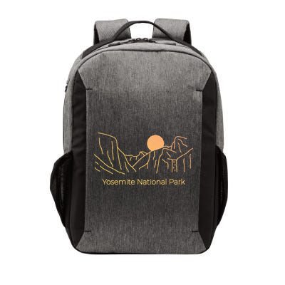Yosemite National Park Skyline Vector Backpack