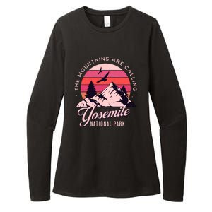 Yosemite National Park Camping Hiking Family Vacation Womens CVC Long Sleeve Shirt