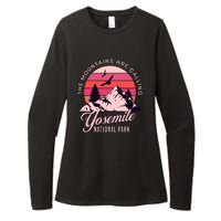 Yosemite National Park Camping Hiking Family Vacation Womens CVC Long Sleeve Shirt